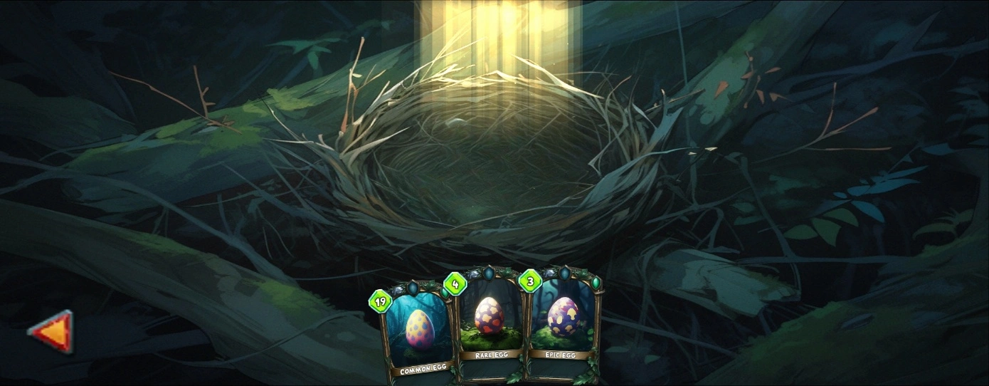 image of hatch egg scene for guide for hatch egg